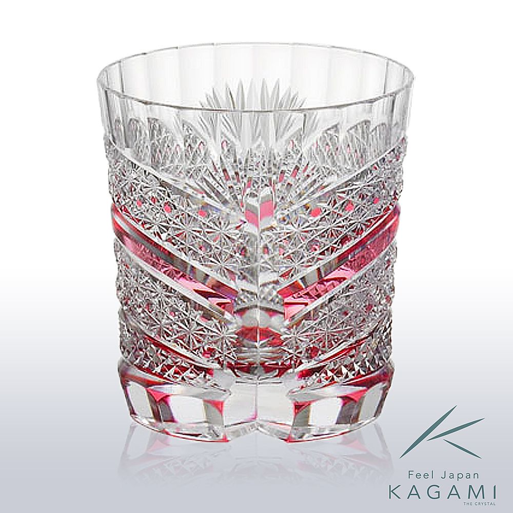 カガミクリスタル KAGAMI | 江戸切子 ロックグラス T685-2524-CAU