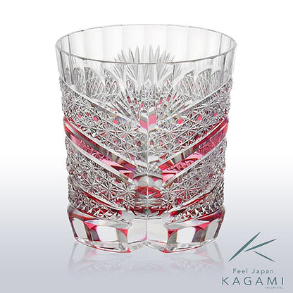 カガミクリスタル KAGAMI | 江戸切子 ロックグラス T685-2524-CAU