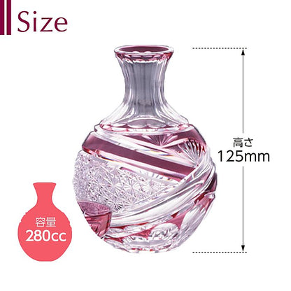 カガミクリスタル KAGAMI | 江戸切子 酒器揃 2708 受注生産品