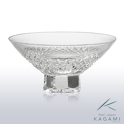 カガミクリスタル KAGAMI | 江戸切子 平盃単品 魚子 紋 T745-2851