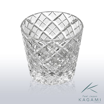 カガミクリスタル KAGAMI | 江戸切子 猪口 矢来重 紋 T709-1564