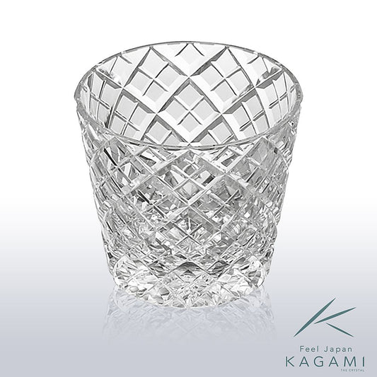 カガミクリスタル KAGAMI | 江戸切子 猪口 矢来重 紋 T709-1564