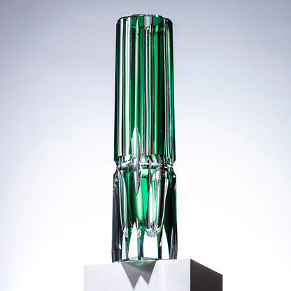 カガミクリスタル KAGAMI | 江戸切子 一輪挿 竹の膳 F528-1908-CGR