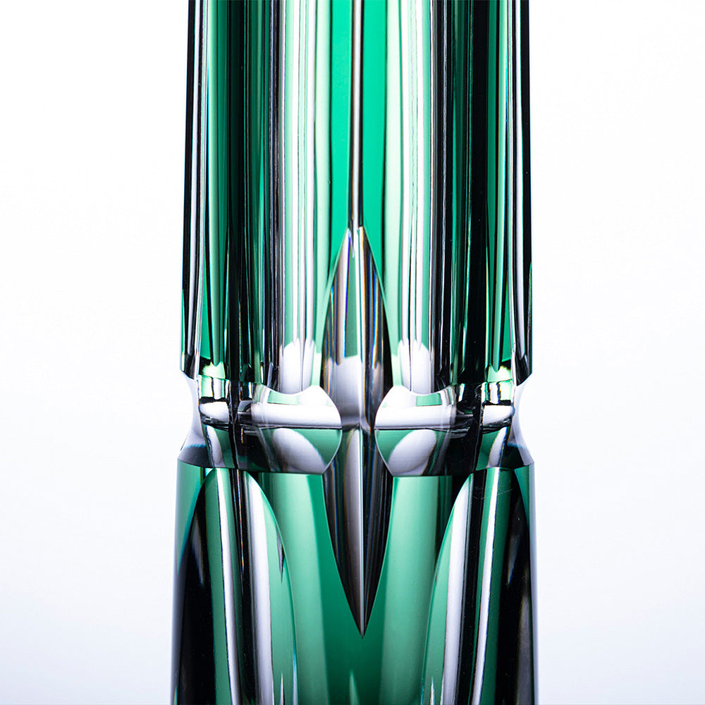 カガミクリスタル KAGAMI | 江戸切子 一輪挿 竹の膳 F528-1908-CGR