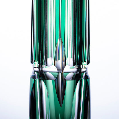 カガミクリスタル KAGAMI | 江戸切子 一輪挿 竹の膳 F528-1908-CGR