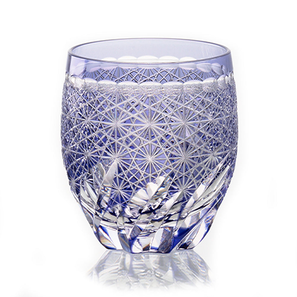 カガミクリスタル KAGAMI | 江戸切子 伝統工芸士 篠崎英明 ロックグラス 風雅