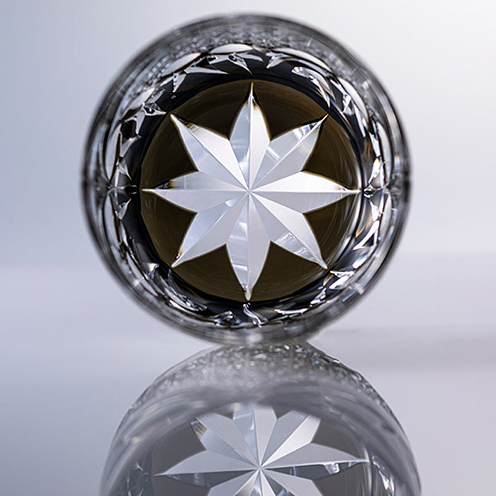 カガミクリスタル KAGAMI | 江戸切子 伝統工芸士 根本達也 ロックグラス 慶雲海