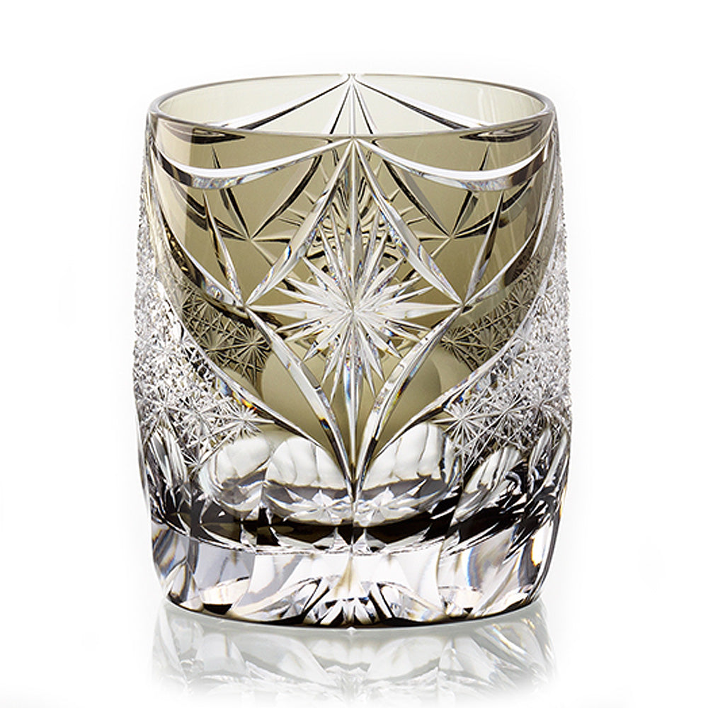 カガミクリスタル KAGAMI | 江戸切子 伝統工芸士 根本達也 ロックグラス 慶雲海