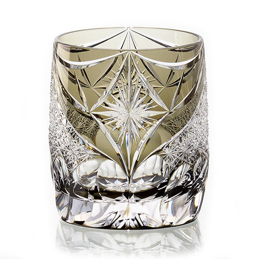 カガミクリスタル KAGAMI | 江戸切子 伝統工芸士 根本達也 ロックグラス 慶雲海