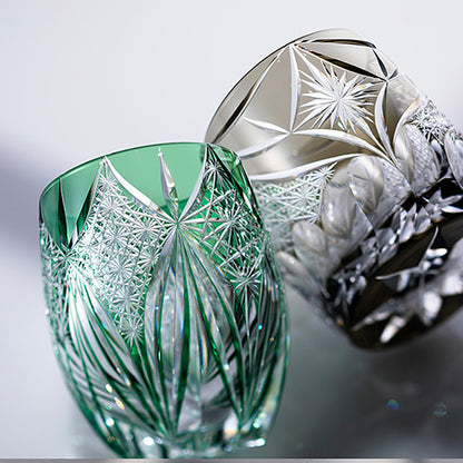 カガミクリスタル KAGAMI | 江戸切子 伝統工芸士 根本達也 ロックグラス 昴 CGR