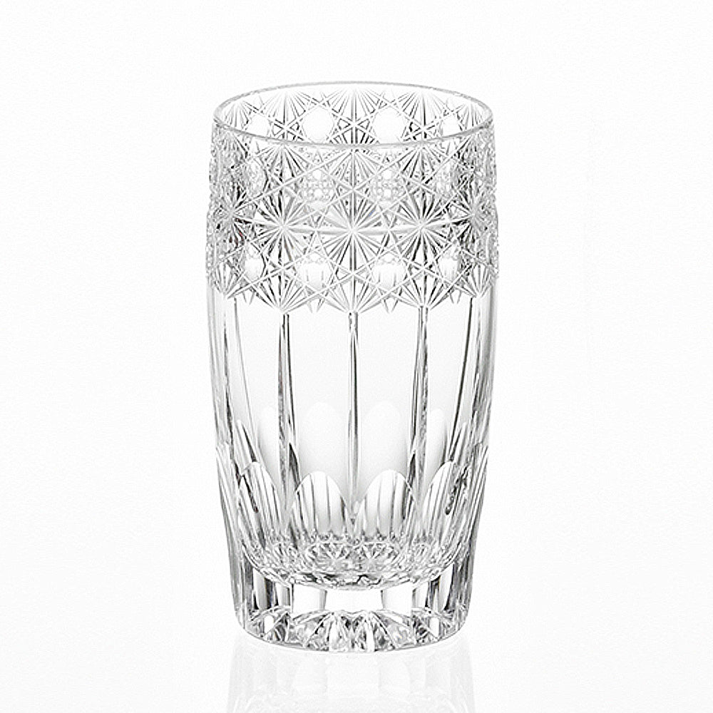 カガミクリスタル KAGAMI | 江戸切子 スリムグラス 光華 クリア 伝統工芸士 鍋谷淳一