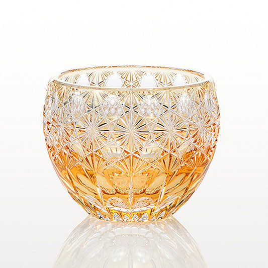 カガミクリスタル KAGAMI | 江戸切子 冷酒杯 風華 伝統工芸士 鍋谷淳一