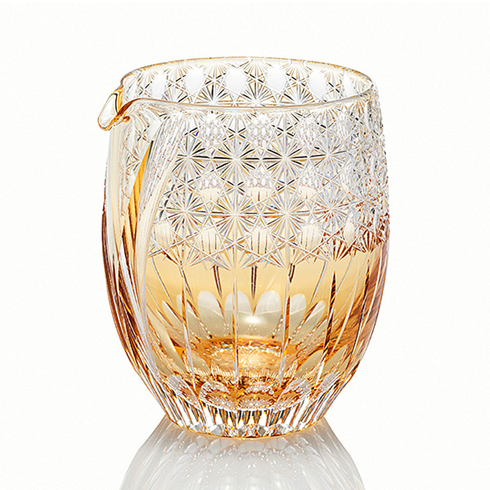 カガミクリスタル KAGAMI | 江戸切子 冷酒片口 風華 伝統工芸士 鍋谷淳一