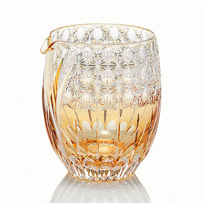 カガミクリスタル KAGAMI | 江戸切子 冷酒片口 風華 伝統工芸士 鍋谷淳一