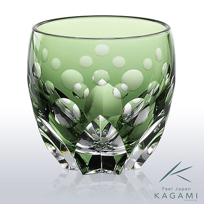 カガミクリスタル KAGAMI | 江戸切子 冷酒杯 水仙 T535-2838-CGR 伝統工芸士 鍋谷聰