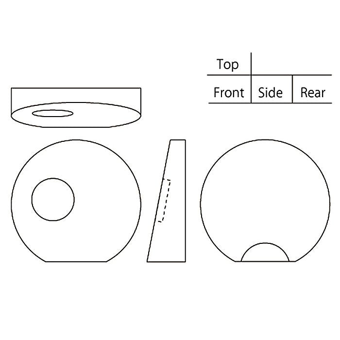 カガミクリスタル ガラス クロック 時計 Q425 | 名入れ メッセージ 名前入り