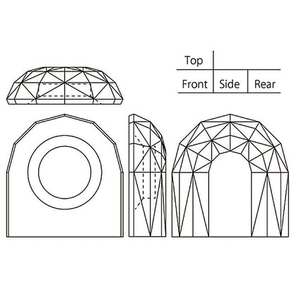カガミクリスタル ガラス クロック 時計 Q435 | 名入れ メッセージ 名前入り
