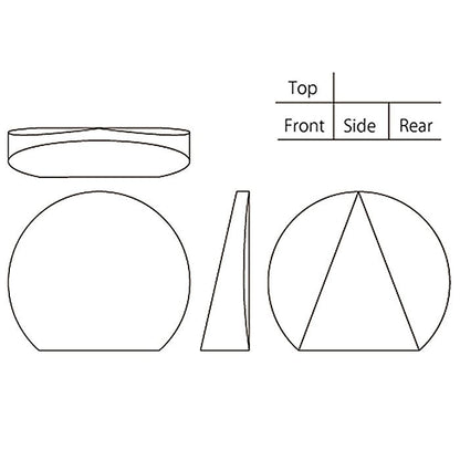 カガミクリスタル ガラス オプティカル トロフィー Q420 | 名入れ メッセージ 名前入り