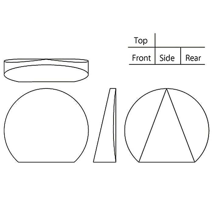 カガミクリスタル ガラス オプティカル トロフィー Q421 | 名入れ メッセージ 名前入り