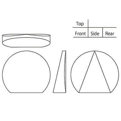 カガミクリスタル ガラス オプティカル トロフィー Q422 | 名入れ メッセージ 名前入り