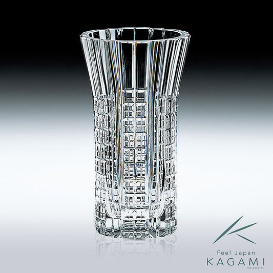 カガミクリスタル KAGAMI | 花瓶 フラワーベース F450-584