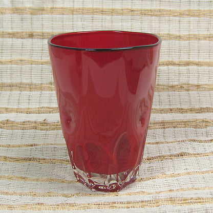 会津塗 / ガラス漆タンブラー ( 赤 )