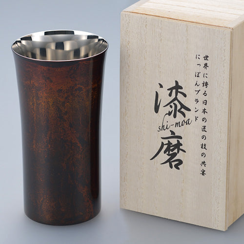 匠の技のコラボ 漆磨 シーマ | シングルカップS 黒漆流し