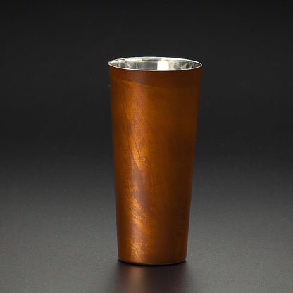 匠の技のコラボ 漆磨 シーマ | 白檀 ２重構造 ピルスナーカップ 赤