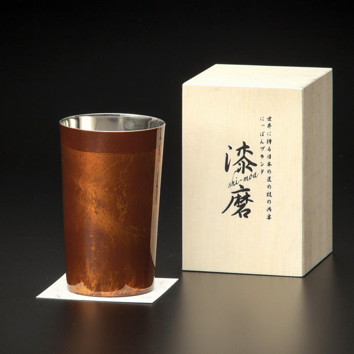 匠の技のコラボ 漆磨 シーマ | 白檀 ２重構造 ハイボールカップ 赤