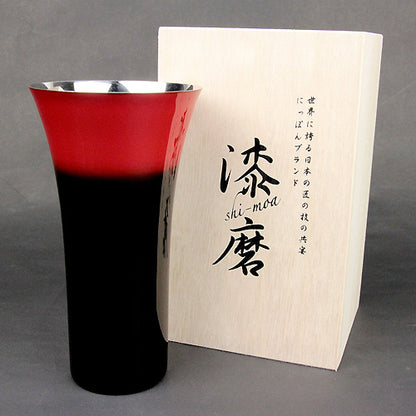 匠の技のコラボ 漆磨 シーマ | カップ シングルL 伝統工芸士 荒川文彦作 | 黒彩