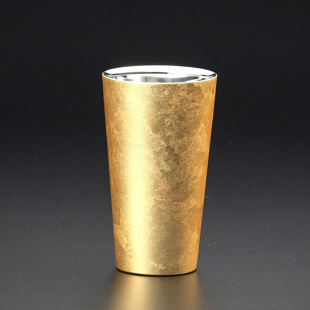 匠の技のコラボ 漆磨 シーマ | 箔衣 ２重構造 ストレートカップ