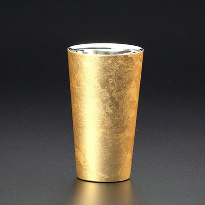 匠の技のコラボ 漆磨 シーマ | 箔衣 ２重構造 ストレートカップ