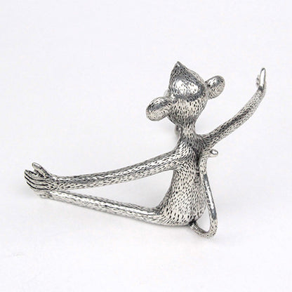 ( Loyfar ロイファー / ハンドクラフト / ピューター ) カードホルダー / モンキー