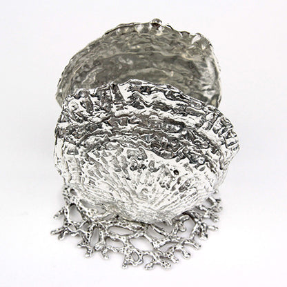 ( Loyfar ロイファー / ハンドクラフト / ピューター ) レターホルダー / シェル