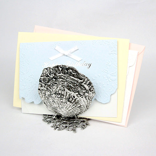 ( Loyfar ロイファー / ハンドクラフト / ピューター ) レターホルダー / シェル