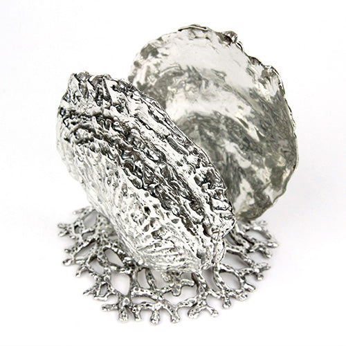 ( Loyfar ロイファー / ハンドクラフト / ピューター ) レターホルダー / シェル