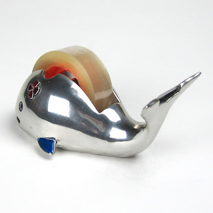 ( Loyfar ロイファー / ハンドクラフト / ピューター ) テープカッター / クジラ