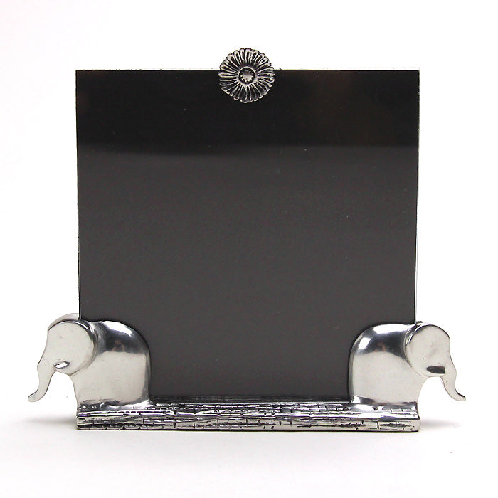 ( Loyfar ロイファー / ハンドクラフト / ピューター ) フォトフレーム / ぞう ( Ｍ )