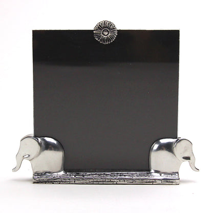 ( Loyfar ロイファー / ハンドクラフト / ピューター ) フォトフレーム / ぞう ( Ｍ )