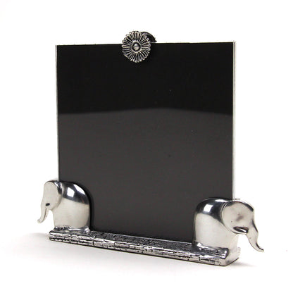 ( Loyfar ロイファー / ハンドクラフト / ピューター ) フォトフレーム / ぞう ( Ｍ )