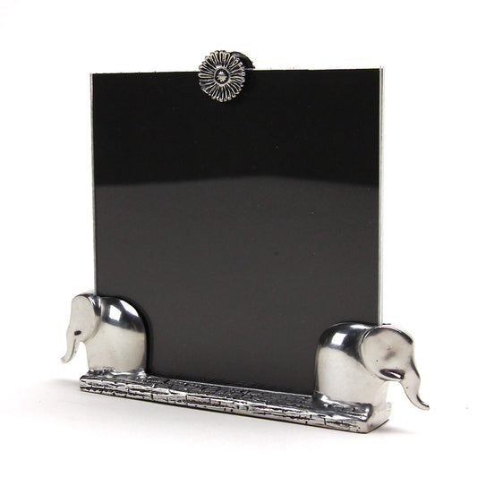 ( Loyfar ロイファー / ハンドクラフト / ピューター ) フォトフレーム / ぞう ( Ｍ )