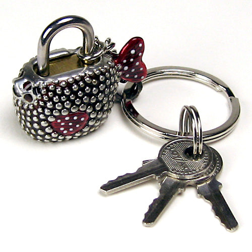 ( Loyfar ロイファー / ハンドクラフト / ピューター ) パドロック＆キーホルダー / ハリセンボン