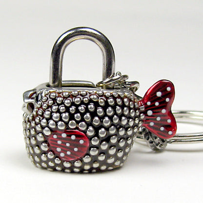 ( Loyfar ロイファー / ハンドクラフト / ピューター ) パドロック＆キーホルダー / ハリセンボン