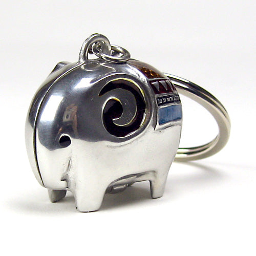 ( Loyfar ロイファー / ハンドクラフト / ピューター ) キーホルダー / ぞう