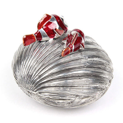 ( Loyfar ロイファー / ハンドクラフト / ピューター ) 小物入れ / ニモとシェル