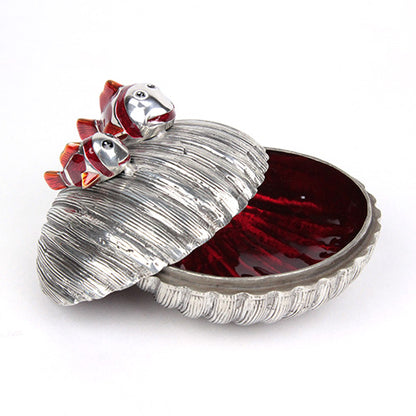 ( Loyfar ロイファー / ハンドクラフト / ピューター ) 小物入れ / ニモとシェル