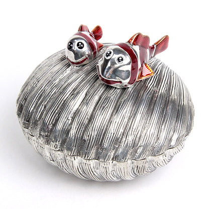 ( Loyfar ロイファー / ハンドクラフト / ピューター ) 小物入れ / ニモとシェル