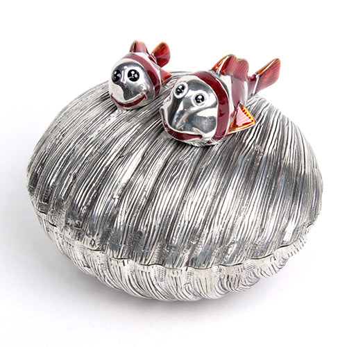 ( Loyfar ロイファー / ハンドクラフト / ピューター ) 小物入れ / ニモとシェル