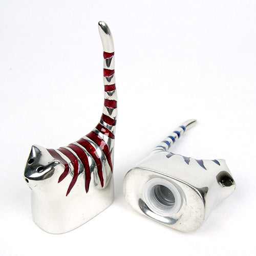 ( Loyfar ロイファー / ハンドクラフト / ピューター ) ソルト＆ペッパーセット / キャット