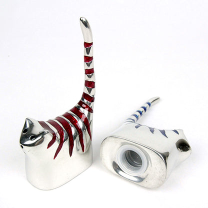 ( Loyfar ロイファー / ハンドクラフト / ピューター ) ソルト＆ペッパーセット / キャット